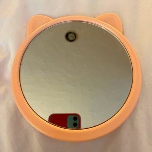 Pink Cat Mirror